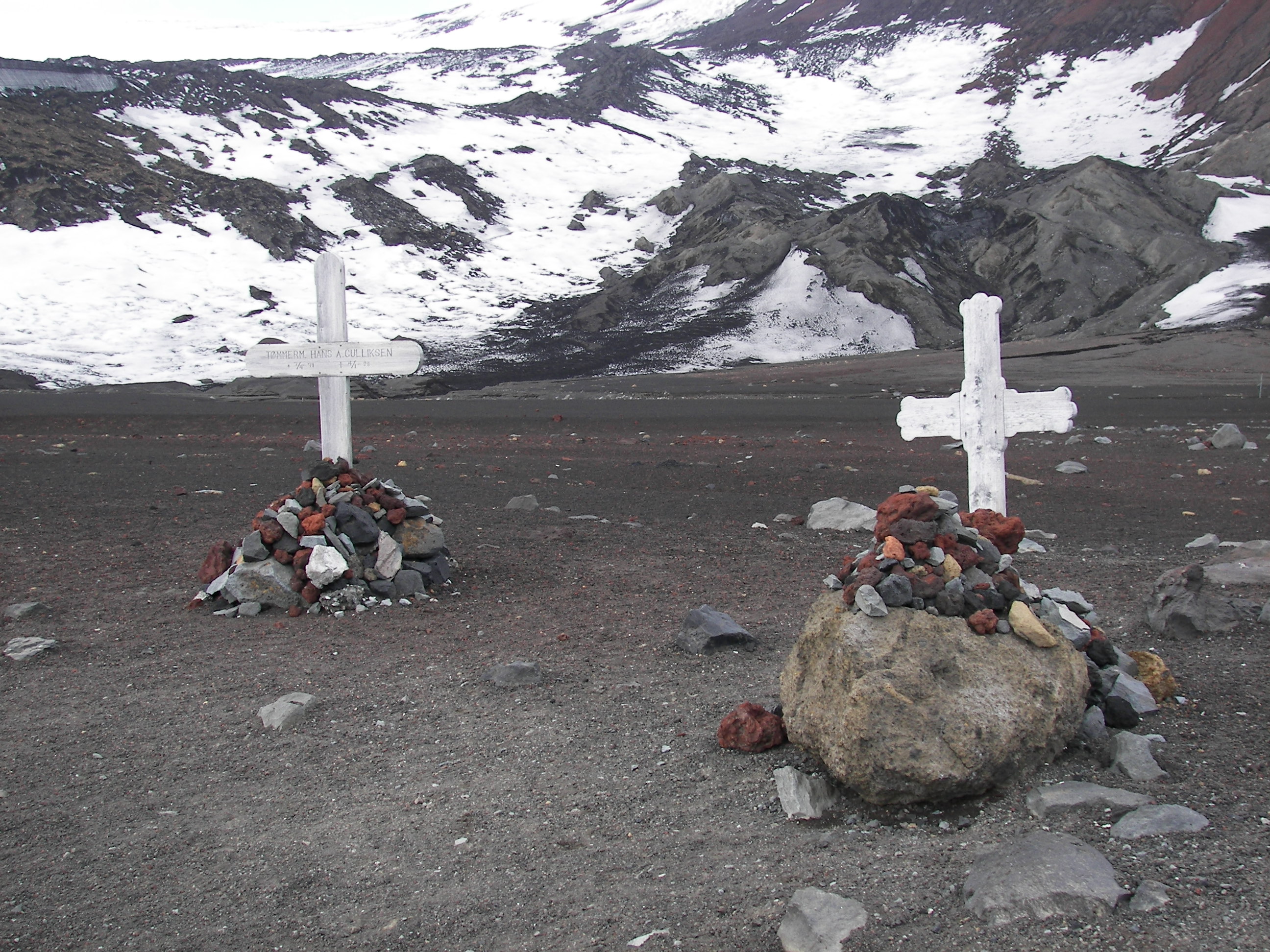 Tumbas Antártida noruegos