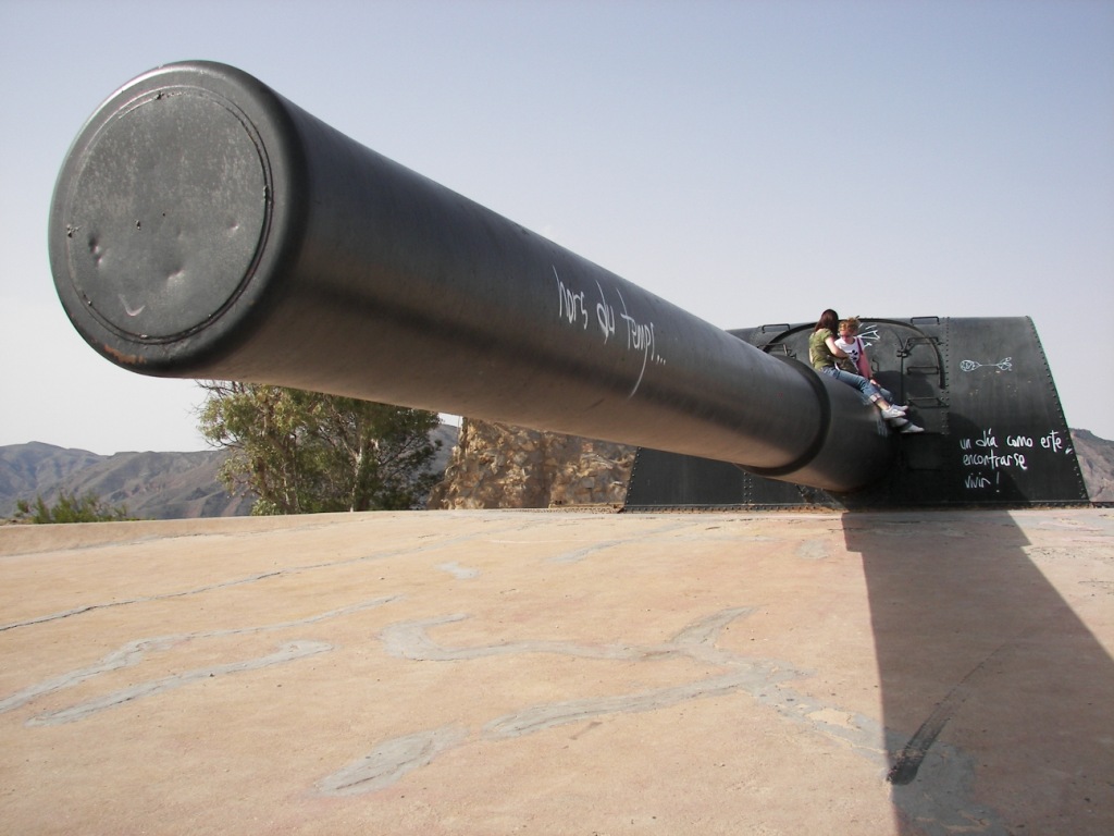 cañones vickers Cartagena