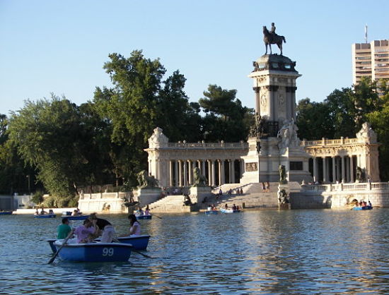 El retiro Madrid