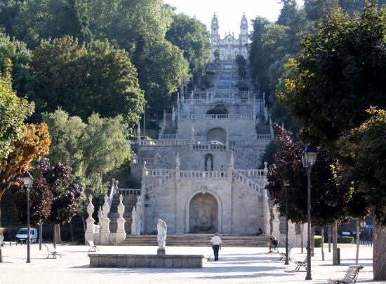 Escaleras en Lamego Portugal