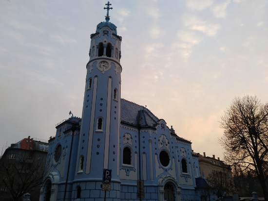 Iglesia azul 