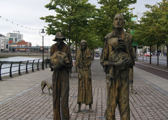 Monumento a la Gran Hambruna Irlandesa