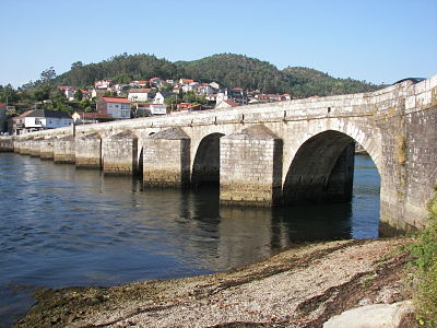 Puente medieval de Ponte Sampaio