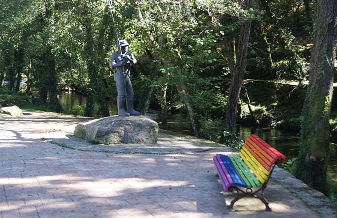 Río Verdugo en Ponte Caldelas