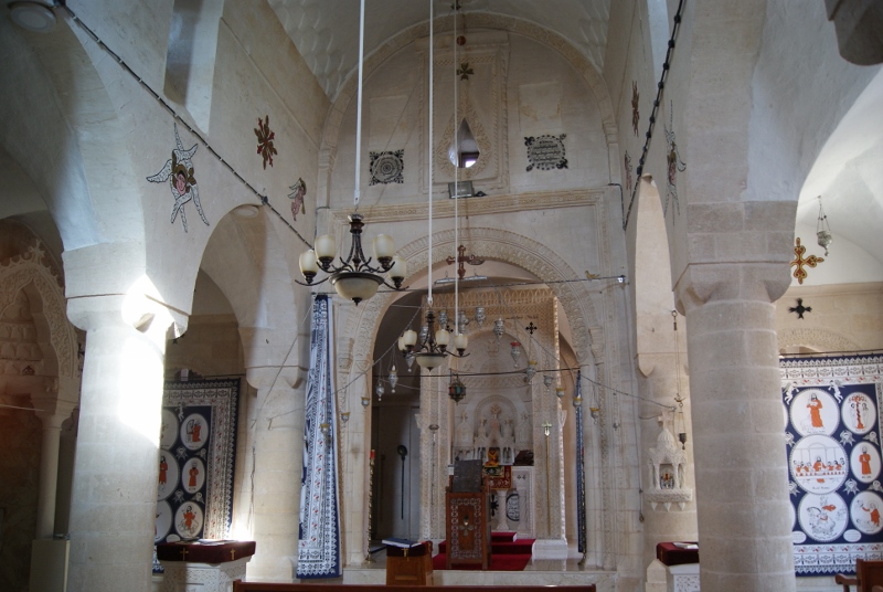 Iglesia siriaca en Midyat