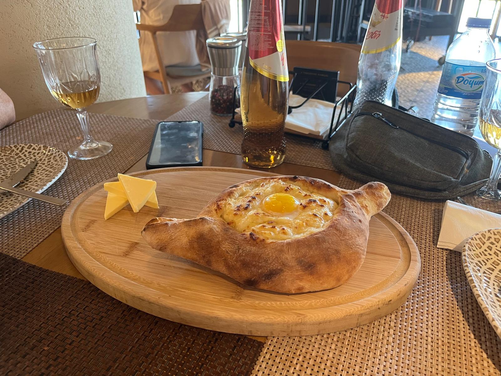 Khachapuri georgiano